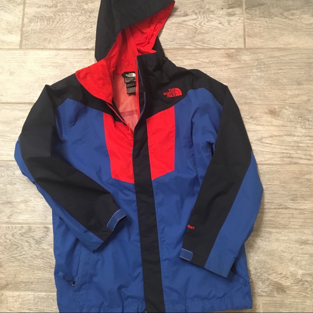 North Face hooded jacket